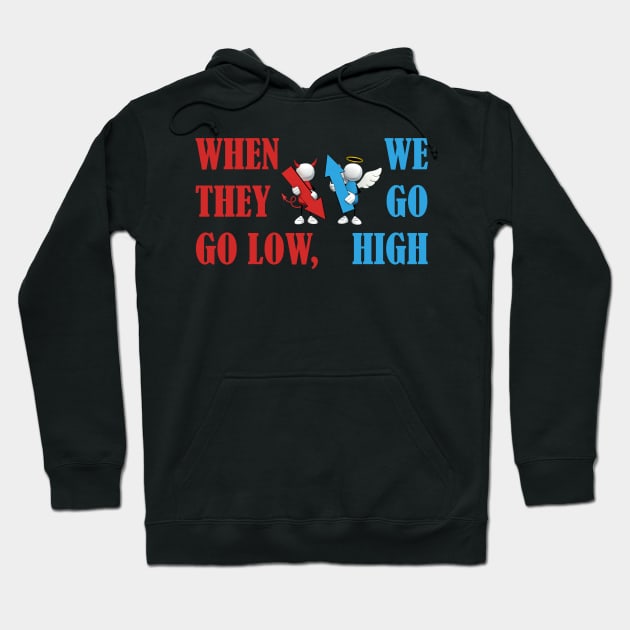 When they go low, we go high. Hoodie by cdclocks